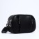 Cross-Bodi bag on zippers, external pocket, black color