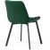 SHELS on a metal frame Chelsea Metal/velor, black/green 50x60x80 cm