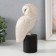 Souvenir Polystone "Owl - the ordinary of the siphu - under the wing" Sand 7.2x7.2x23.8 cm