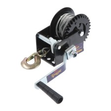 Winper manual drum traction tundra, 800 kg, metal cable 8 meters