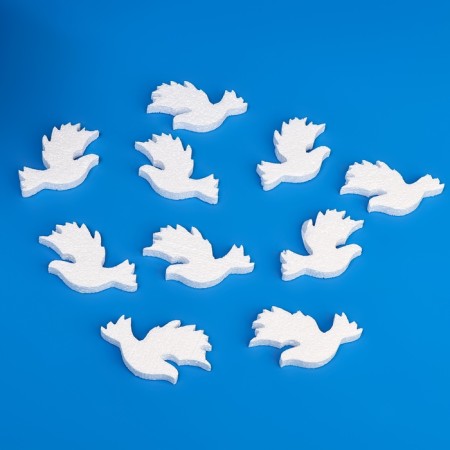 The blank of the foam "pigeon", 9 x 1 cm, set 10 pieces-1