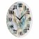 Watching clock, interior "tropics", D-30 cm, silent