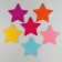 Set of stickers from EVA "Star", 6 pcs., Mix color