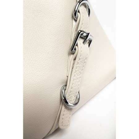 Bag Cross-Body Women's, genuine leather, Ludor beige, 26x5x17 cm-3
