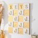 Decorative tree hooks "Chess board" white-golden 20x3x25 cm