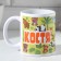 Sublimation mug "Kostya" 320 ml