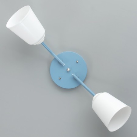 Causte "Online" (Tsil.) 2x15W E27 Model: BR 00277 Blue 50x15x15cm-3