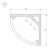 Profile SL-Kant-H16-2000 Anod alum. L2000 Arlight 023723