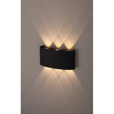 Sconces 6x1W ip 54 black 17x8x4 cm