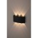 Sconces 6x1W ip 54 black 17x8x4 cm