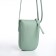 Bag Women's Cross-Bodi with a zipper, green color