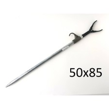 Telescopic stand, aluminum, 50x85 cm