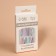Flacks “Graphics”, 12 pcs, with adhesive plates, ballerina shape, multi -colored