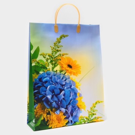 Spring Bouquet package, soft plastic, 41 x 32 cm