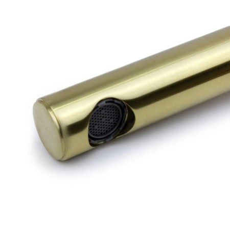 Bronze de Luxe Avantgarde 2030GB shell mixer, pour 150 mm, brass, bronze-3