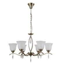 Ceiling light Gerhort G11092/6AB WT, 6x40W, E27, 83x67x67 cm, bronze color