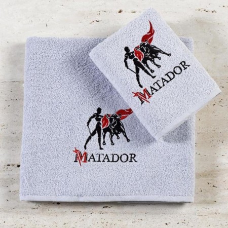 Set of terry towels Diva Afrodita "Matador-2", 480 gr, size 50x90 cm, 70x140 cm
