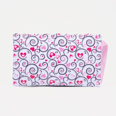 Lightning cosmetic bag, pink color-1