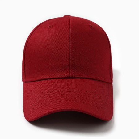 Male baseball cap, Bordeaux color, size 56-58-1