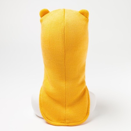 Hat-shuttle for a girl, mustard color, size 42-46-3