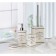Axentia Paris toilet from beige ceramics, 10.5x37x10.5 cm