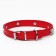 The collar "Bows and Rhinets", 38 x 1.5 cm, Osh 27-33, Red
