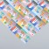 Scrapbooking paper "Travel" density 180 g 15.5x17 cm