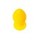 Anal sleeve Todo by toyfa riffle, silicone, 7.5 cm, yellow color