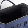 Bag-rug 2 in 1 on wheels 18 ", lightning department, external pocket, blue color