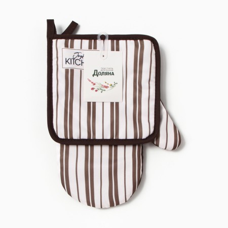 Kitchen kit “Kitchen” mittens-output 20x27cm, severity 17x17cm 100% p/e-4