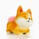 Antistress Mick, curly "Corgi"