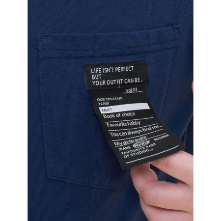Jumper for boys, height 122 cm, dark blue color-5