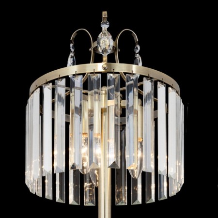 Lapel -Decorative lamp Citilux "Inga" CL335833 27x27x56 cm, 3x60W, E14, brown color-16