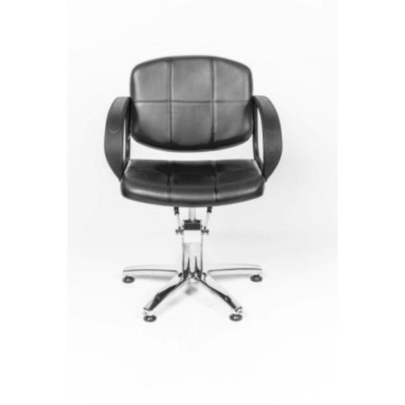 A chair is a hairdresser, five -pound, black color 600 × 600 mm
