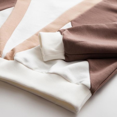 Women's costume (sweatshirt, trousers) minku: Casual Collection Color Ecrew, size 42-7