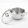 Classic-Prima pan, 2.5 l, d = 20 cm, capsule bottom, glass cover, with a heat distribution layer, induction