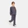 Children's costume (sweatshirt, trousers) minku color gray, height 152