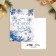 Mini Postcard “Happy New Year!”, Frosty, 6 x 8 cm, New Year