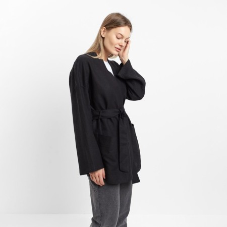 Women's jacket, black color, size 50-5