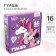 Gouache 16 flowers 20 ml unicorn, Minnie Mouse