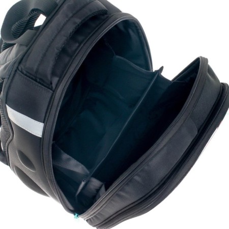 School frame backpack, 38 x 30 x 16 cm, 3D-risun, calligrata t "Cool car"-14
