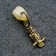 TALIST-TALISMAN "Owl", natural amber