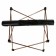 Tramp compact folding table, 56 x 42 x 39 cm