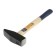 Handmaker Lockrong tundra, square battles, wooden handle, 1500 g