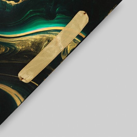 Gift Pack Laminated with a wide bottom, "marble", 25 × 19 × 18 cm-2