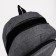 Male backpack on a zipper, 3 outer pockets, gray color