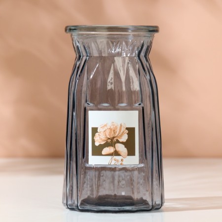 Vase for flowers "Flower", 15 cm.-1