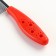 Comb "paws" elongated, 20.5 x 3 cm, red