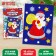 New Year's set for creativity. Application from the felt "New Year! Santa Claus"