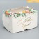 Folding box for 2 cupcakes with the window “Happy New Year!”, Mandarins, 10 x 16 x 10 cm, New Year